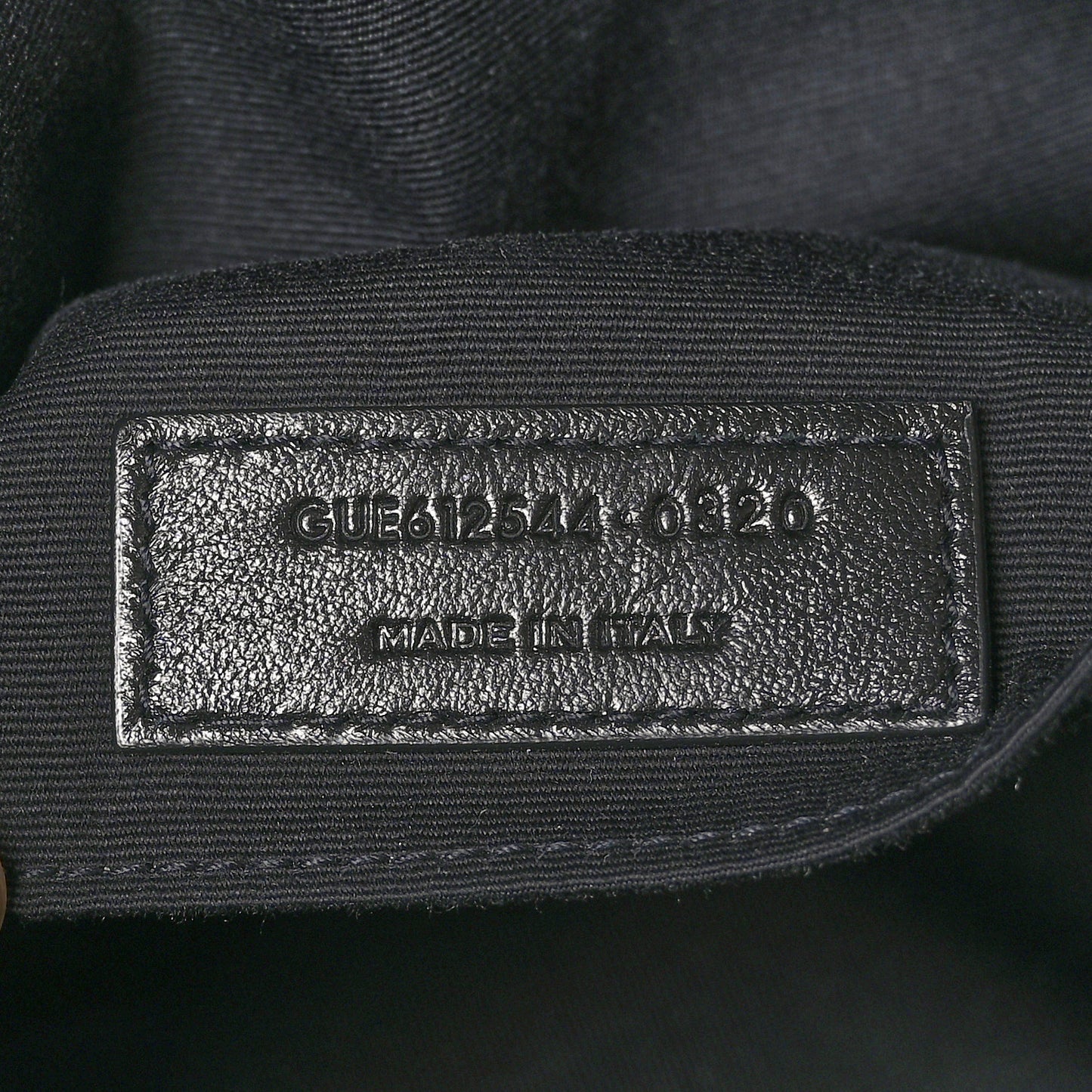 Calfskin Matelasse Monogram Lou Camera Bag Black