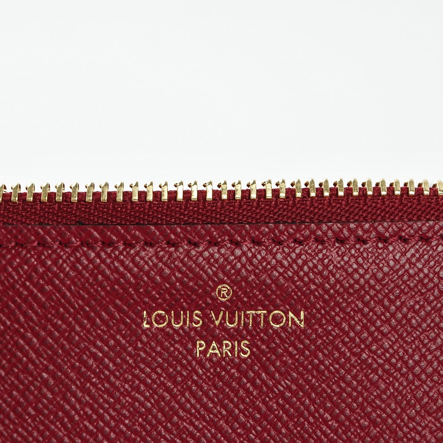 Calfskin Jeanne Wallet Zippered Insert Fuchsia