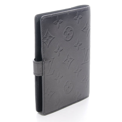Louis Vuitton Mat Monogram Small Ring Agenda Black 3 of 7
