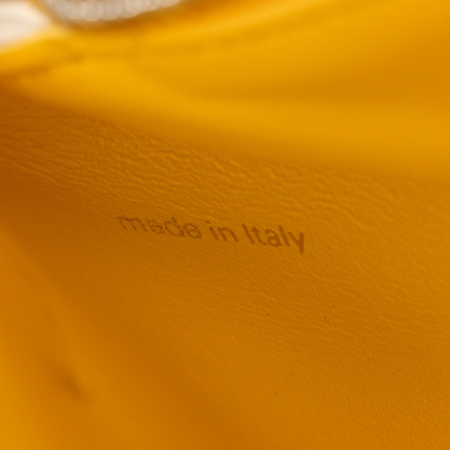 LV x YK Lambskin Embossed Monogram Coussin PM White