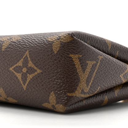 Louis Vuitton Monogram Pallas Clutch Black 7 of 9