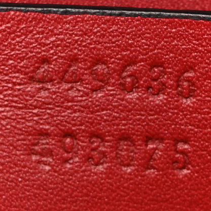 Gucci Soft Microguccissima Mini Emily Chain Shoulder Bag Rosso 7 of 17