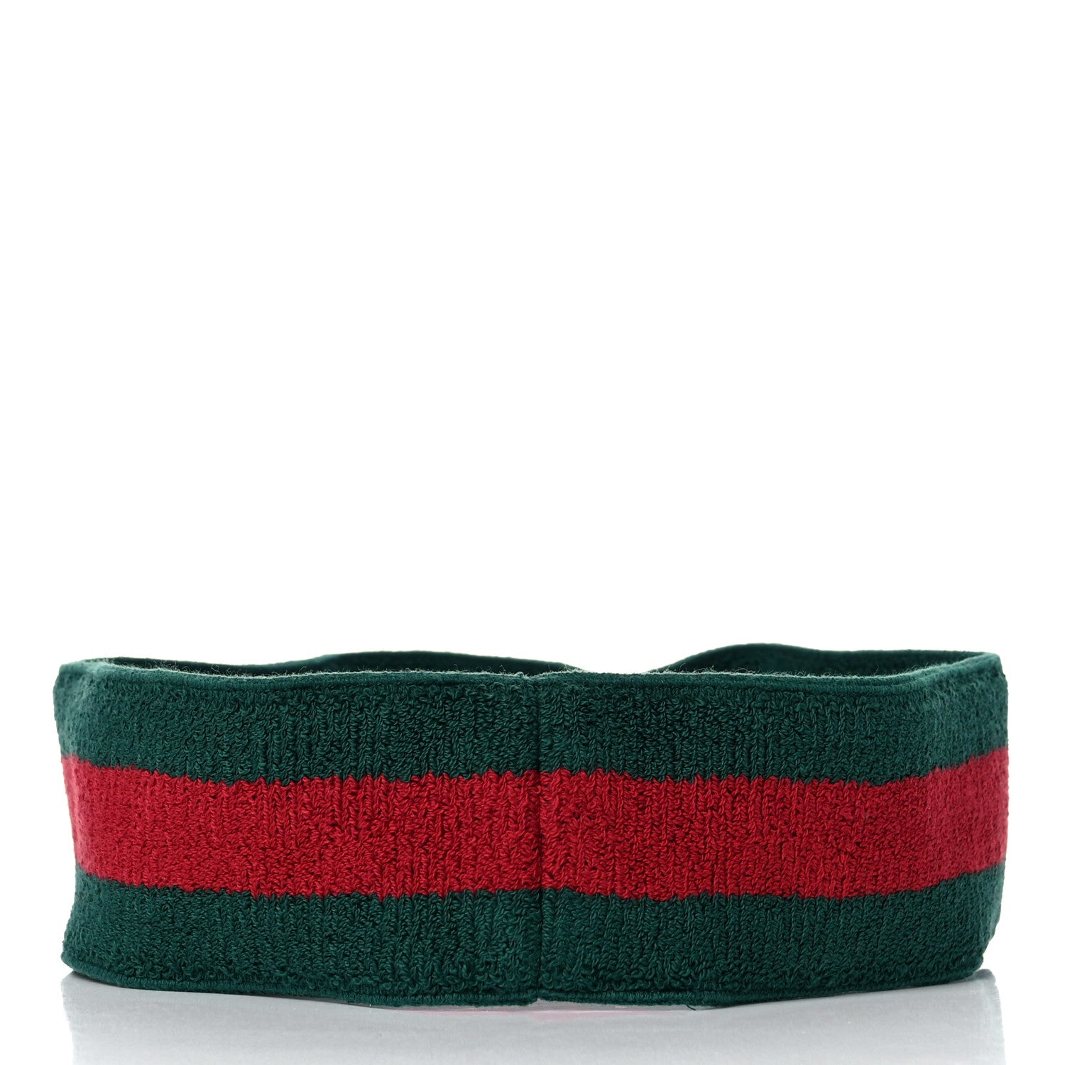 Gucci Vinyl Web Visor L Green Red 4 of 8