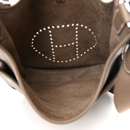 Hermes Taurillon Clemence Evelyne III PM Etoupe 5 of 11