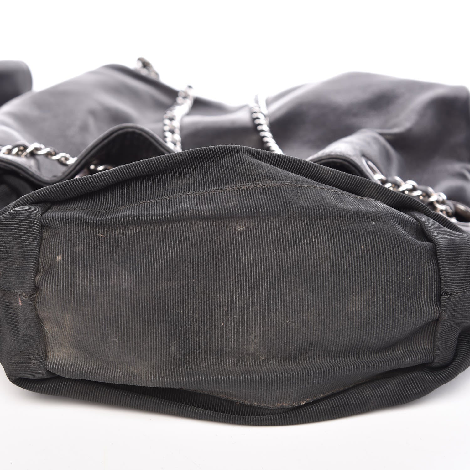 Chanel Lambskin CC Drawstring Backpack Black 10 of 12
