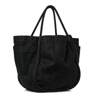 Proenza Schouler Denim Tote Black 3 of 11