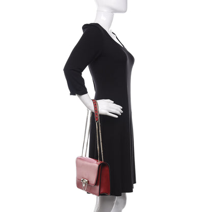 Valentino Garavani Vitello Small Rockstud Demilune Shoulder Bag Rosso Valentino 2 of 11