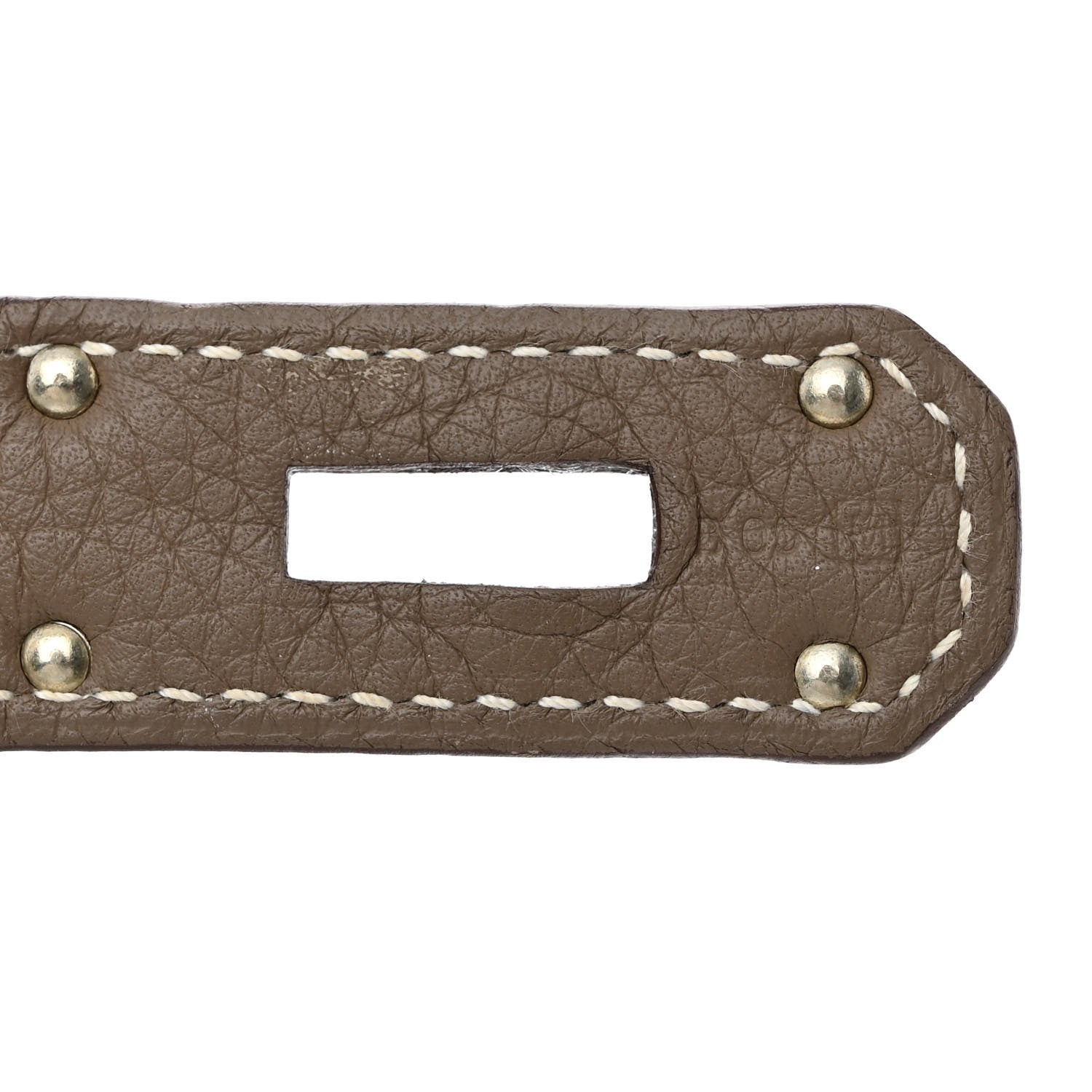 Hermes Taurillon Clemence Jypsiere 37 Etoupe 7 of 12