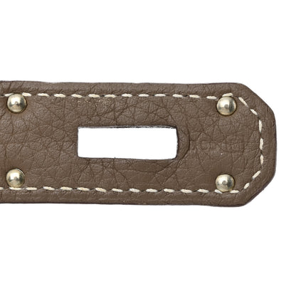 Hermes Taurillon Clemence Jypsiere 37 Etoupe 7 of 12