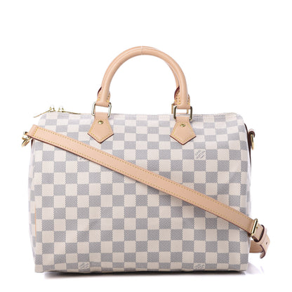 Louis Vuitton Damier Azur Speedy Bandouliere 30 1 of 10