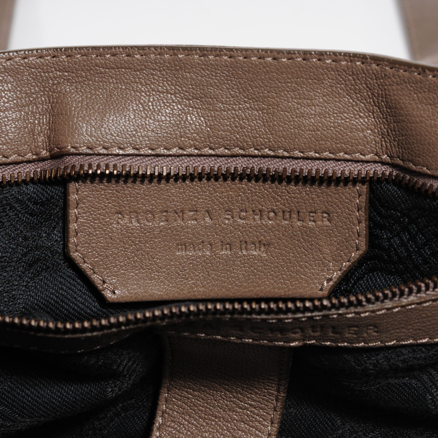 Proenza Schouler Lambskin Medium PS1 Satchel Smoke 12 of 12