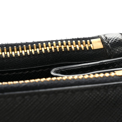 Prada Saffiano Lux Medium Galleria Double Zip Tote Black 10 of 11
