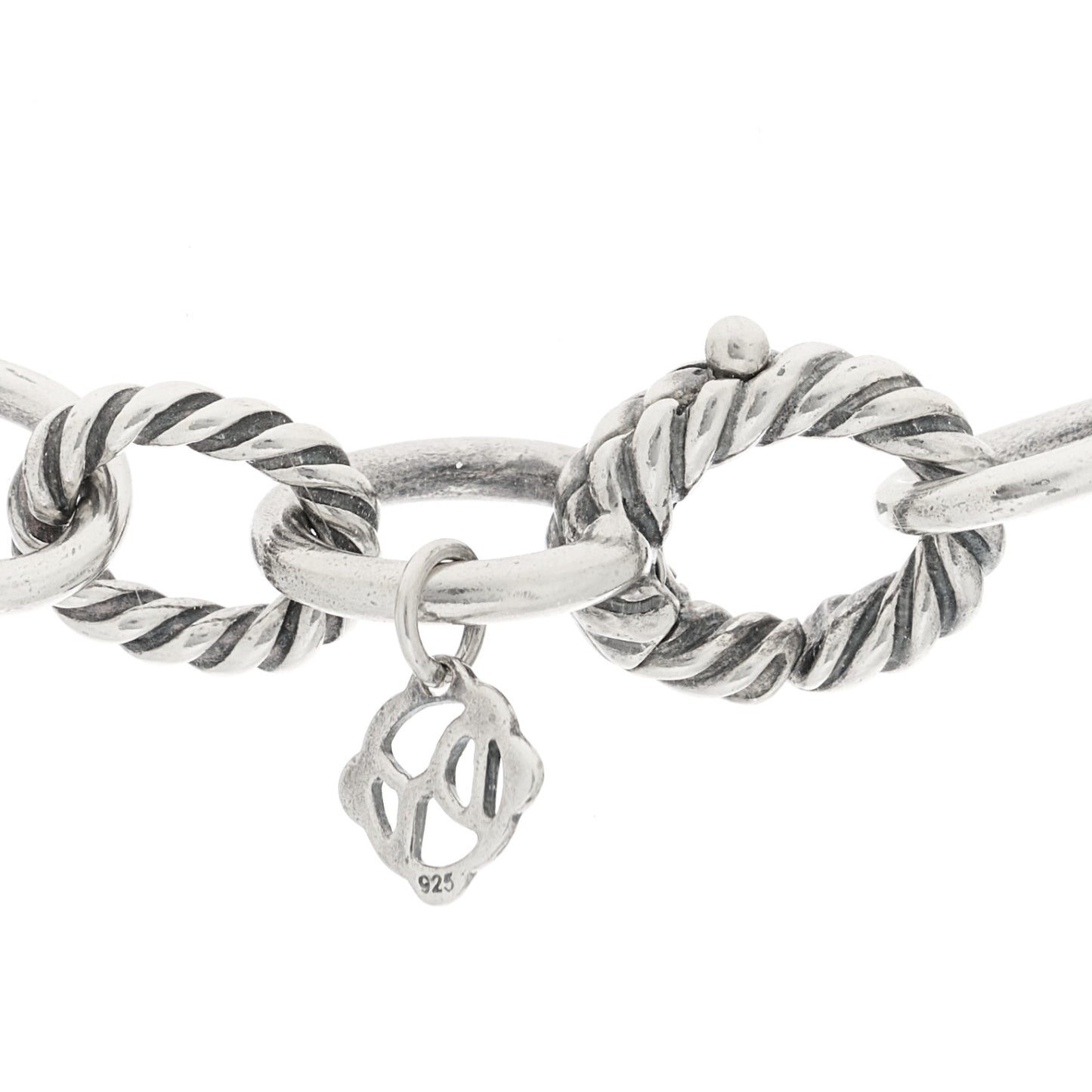 Sterling Silver 10mm Medium Oval Link Necklace