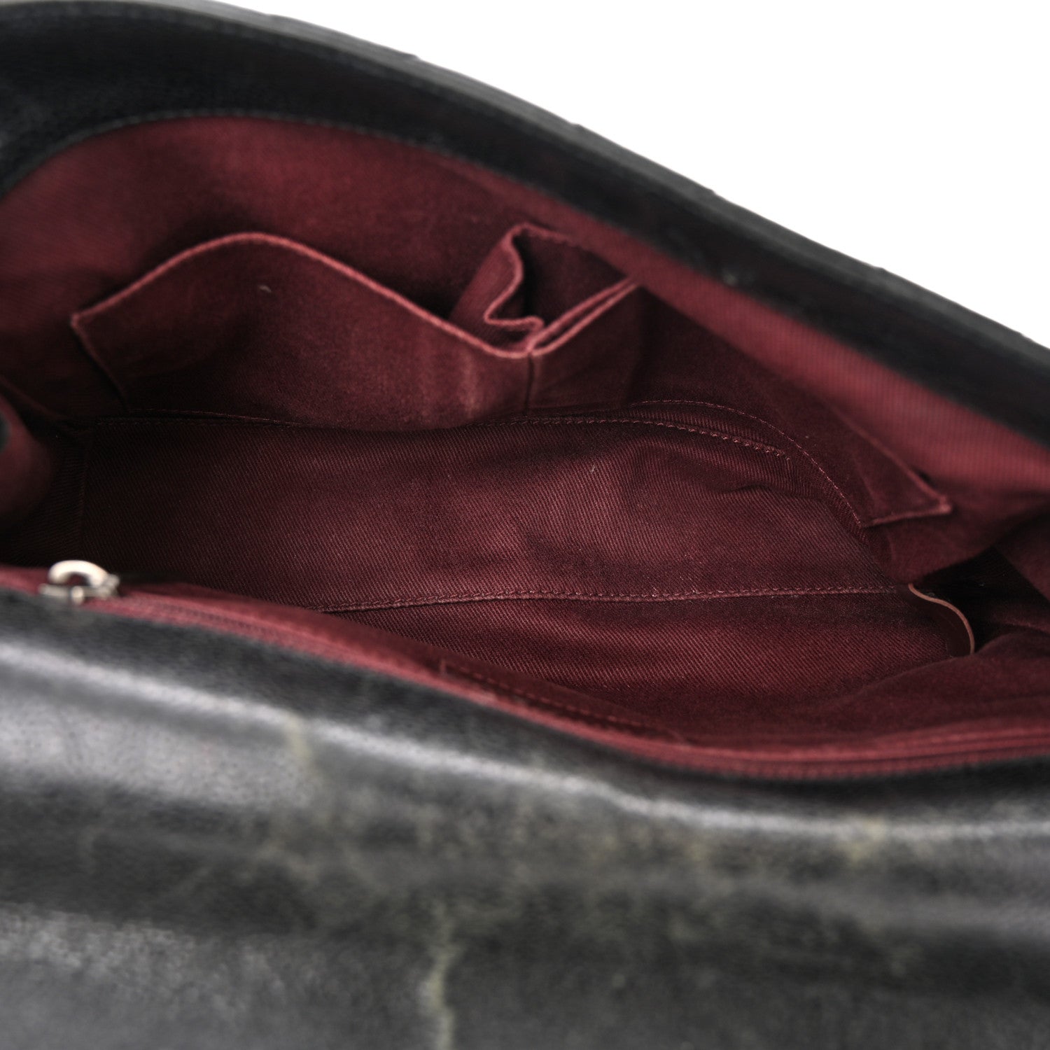 Chanel Crumpled Grained Calfskin Medium CC Crave Flap Black 5 of 14