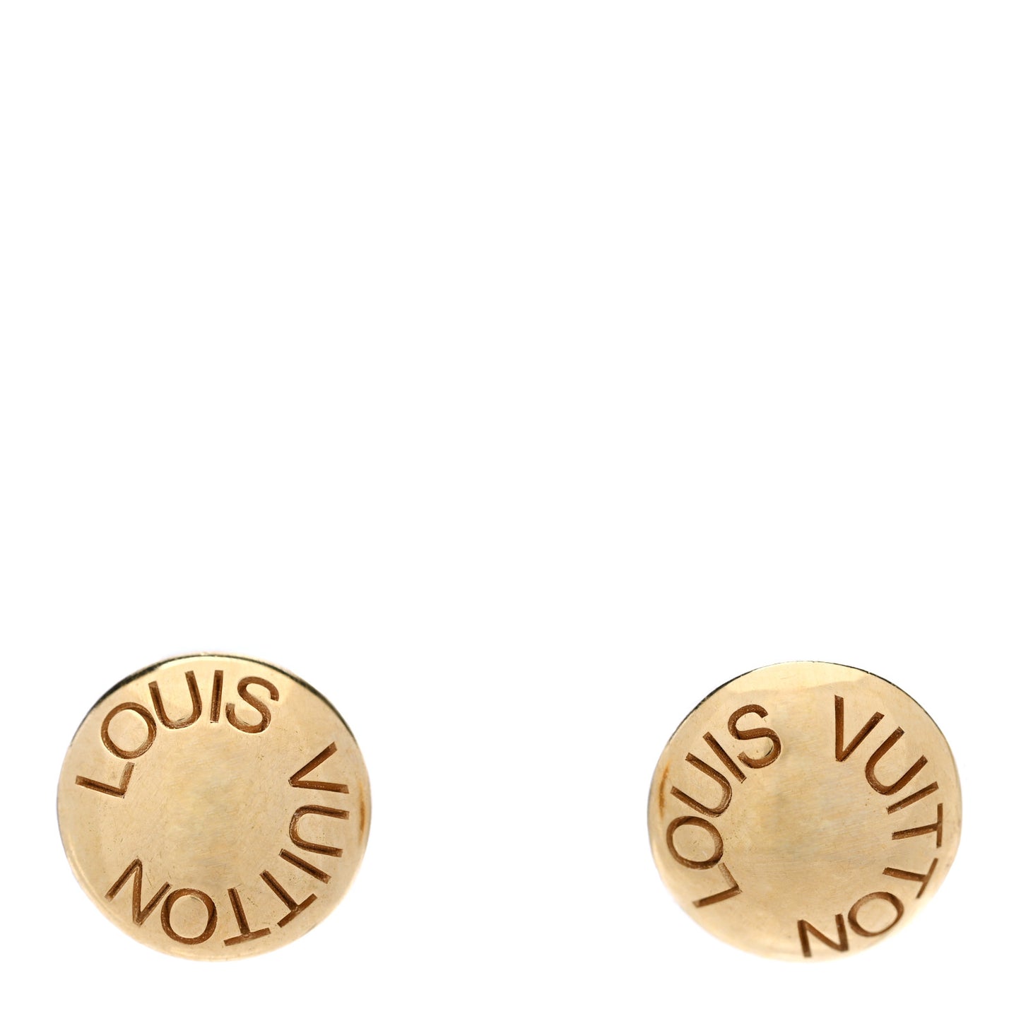 18K Yellow Gold Emprise Clous Stud Earrings