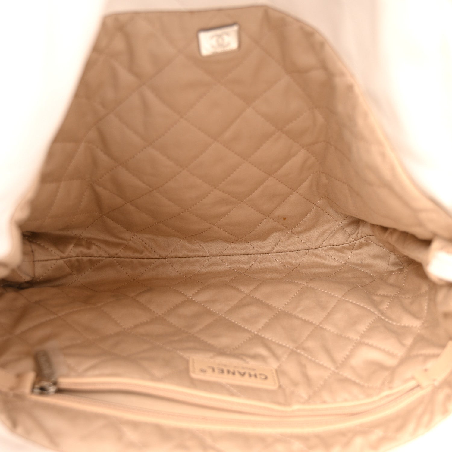 Chanel Shiny Calfskin Quilted Small Rainbow Chanel 22 White 6 of 13