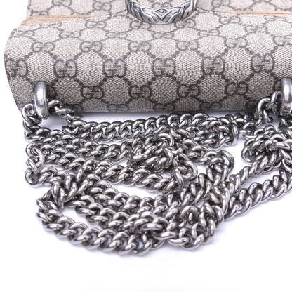 Gucci GG Supreme Monogram Mini Dionysus Shoulder Bag Taupe 14 of 15