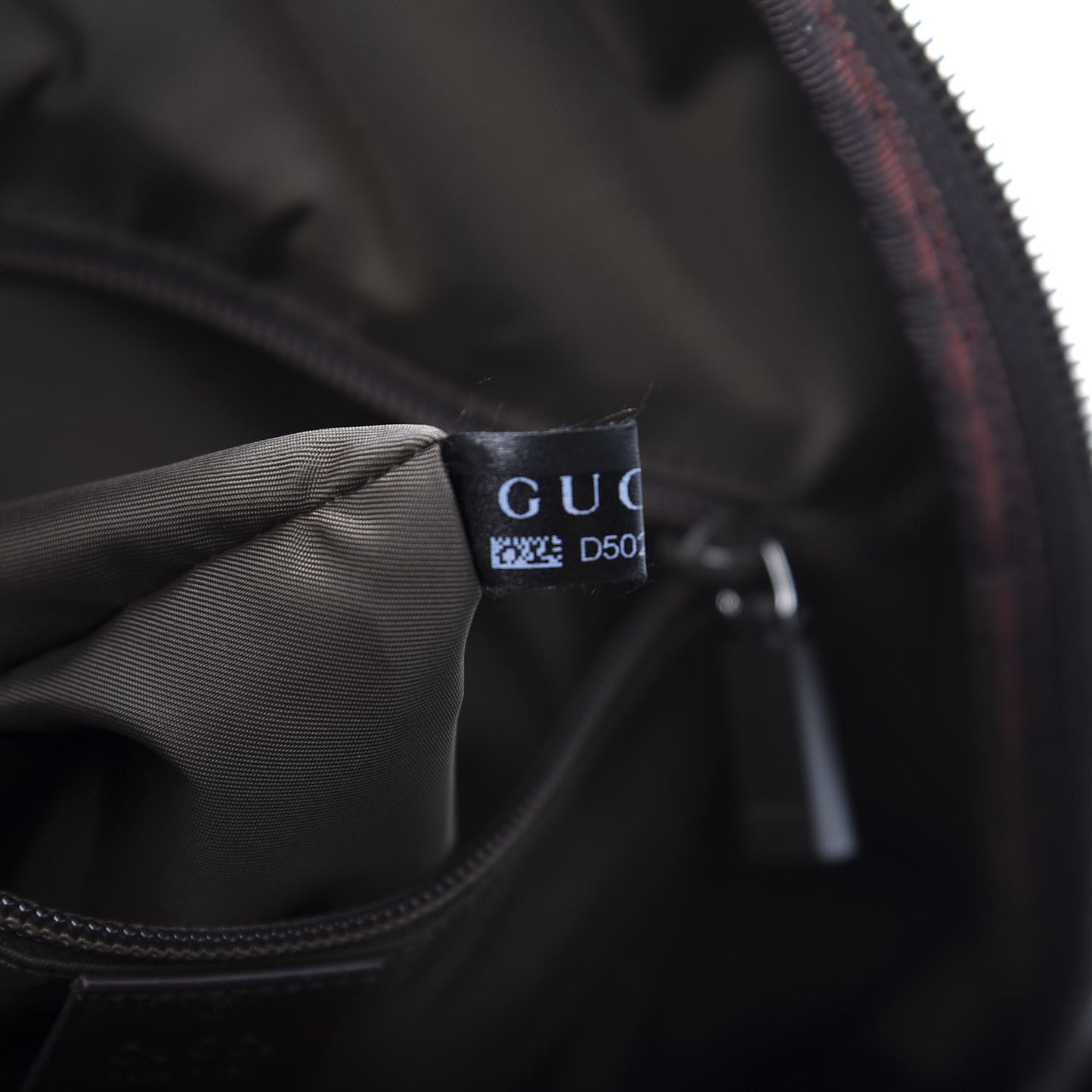 GG Plus Monogram Interlocking G Medium Backpack Dark Brown