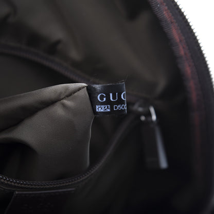 Gucci GG Plus Monogram Interlocking G Medium Backpack Dark Brown 7 of 11