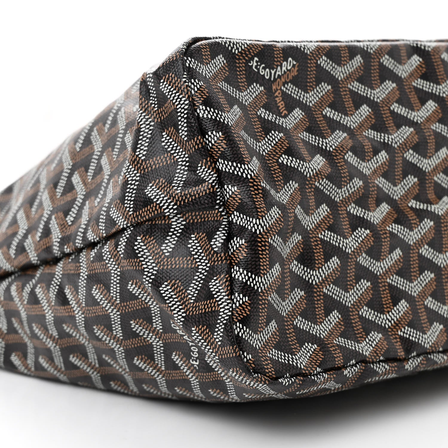 Goyard Goyardine Boheme Hobo Black Gold 9 of 10