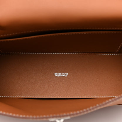 Hermes Evercolor Kelly Danse II Belt Bag Gold 4 of 6