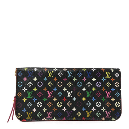 Louis Vuitton Monogram Multicolor Insolite Wallet Black Grenade 1 of 6