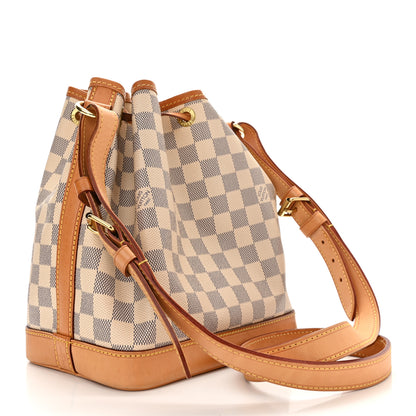 Louis Vuitton Damier Azur Noe BB 3 of 13