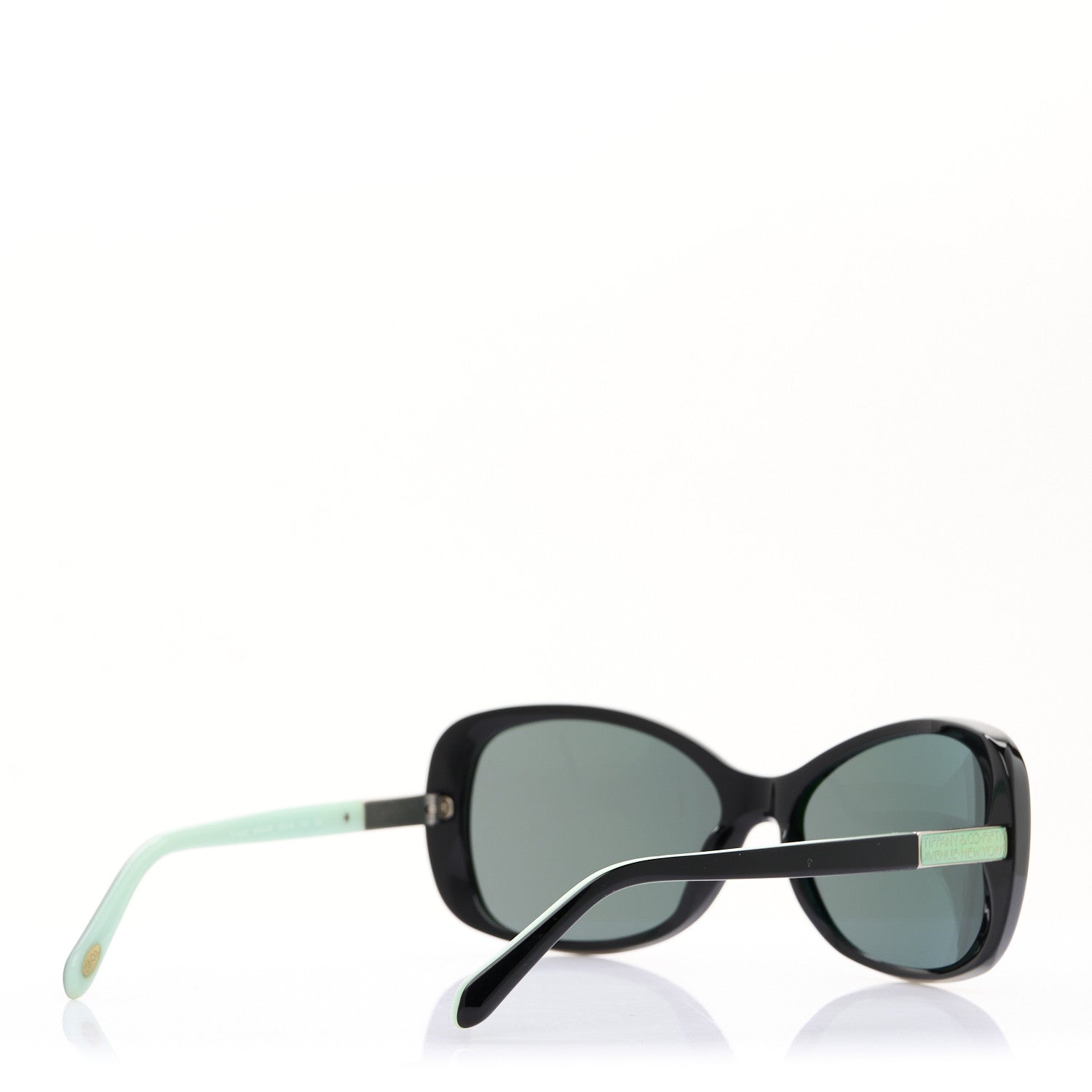 Tiffany Acetate Metal Fifth Avenue Sunglasses TF4032 Black Blue 7 of 14