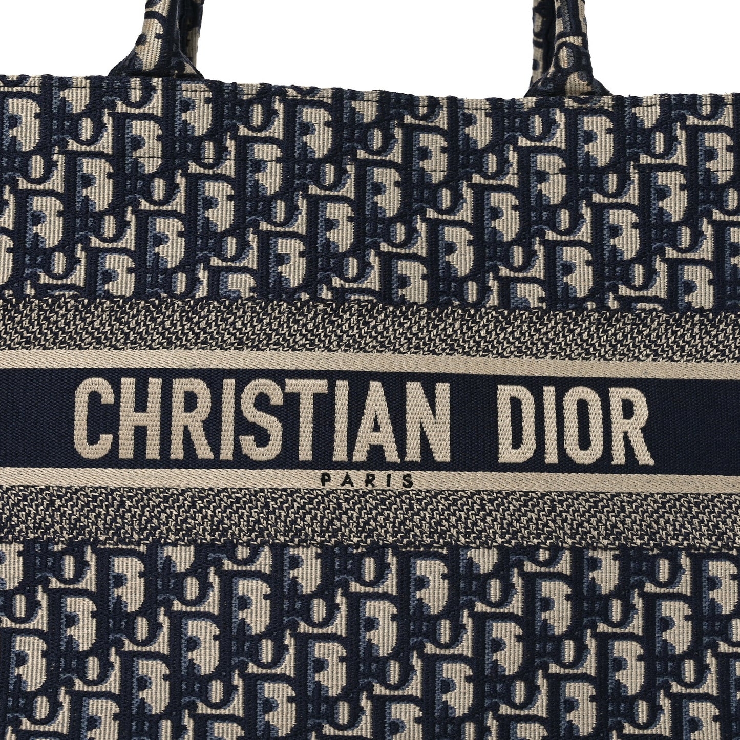 Oblique Medium Book Tote Blue Multicolor