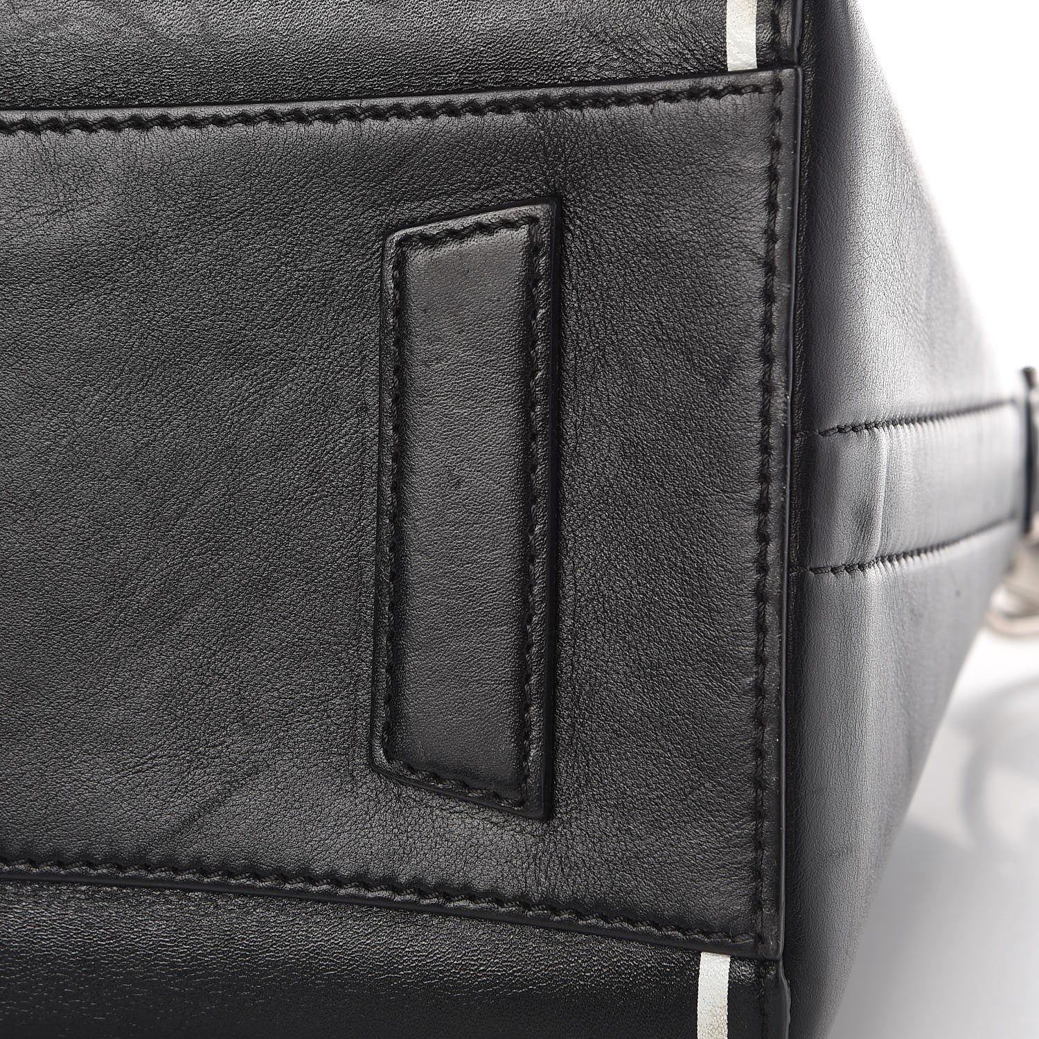 Givenchy Calfskin Small Contrasted Frame Antigona Black 14 of 16