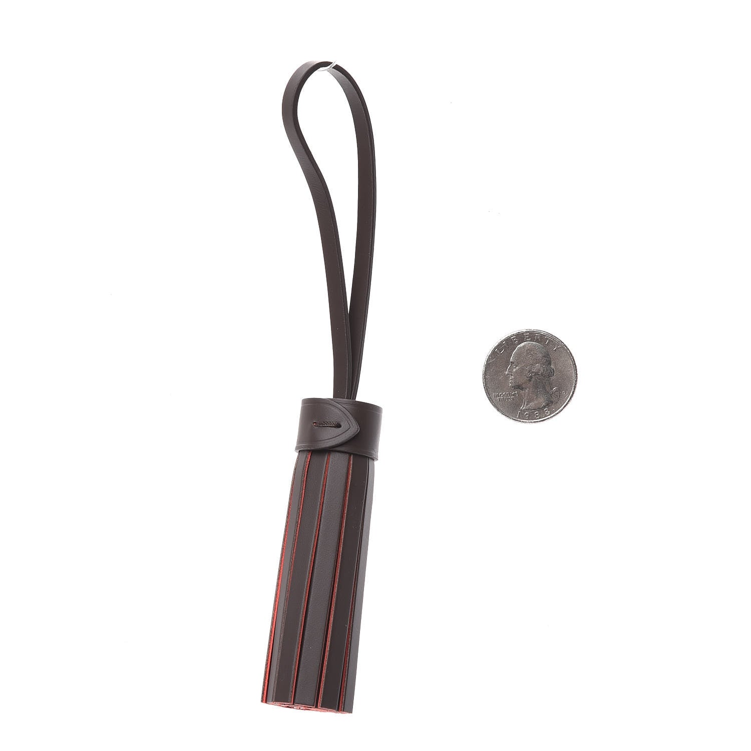 Louis Vuitton Calfskin Croisette Tassel Bag Charm Ebene 2 of 3