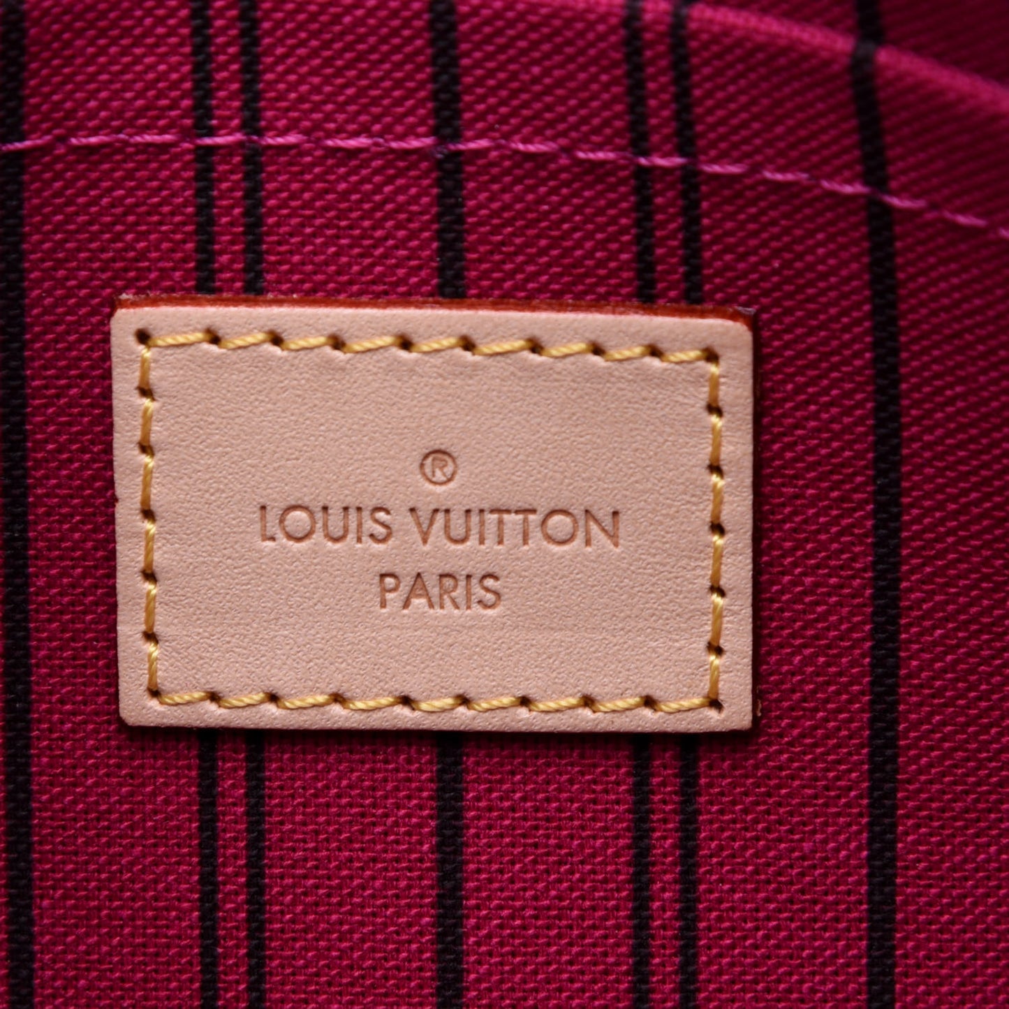 Monogram Neverfull MM GM Pochette Pivoine