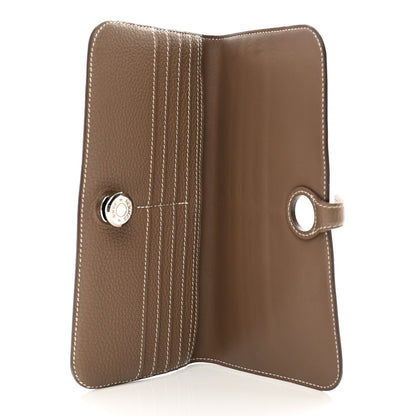 Hermes Togo Dogon Recto Verso Wallet Etoupe 5 of 7