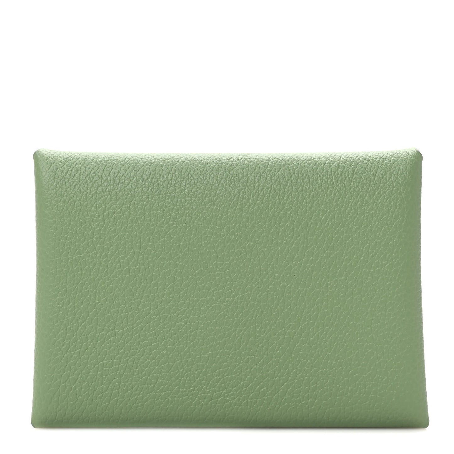 Chevre Mysore Calvi Duo Card Case Vert Criquet