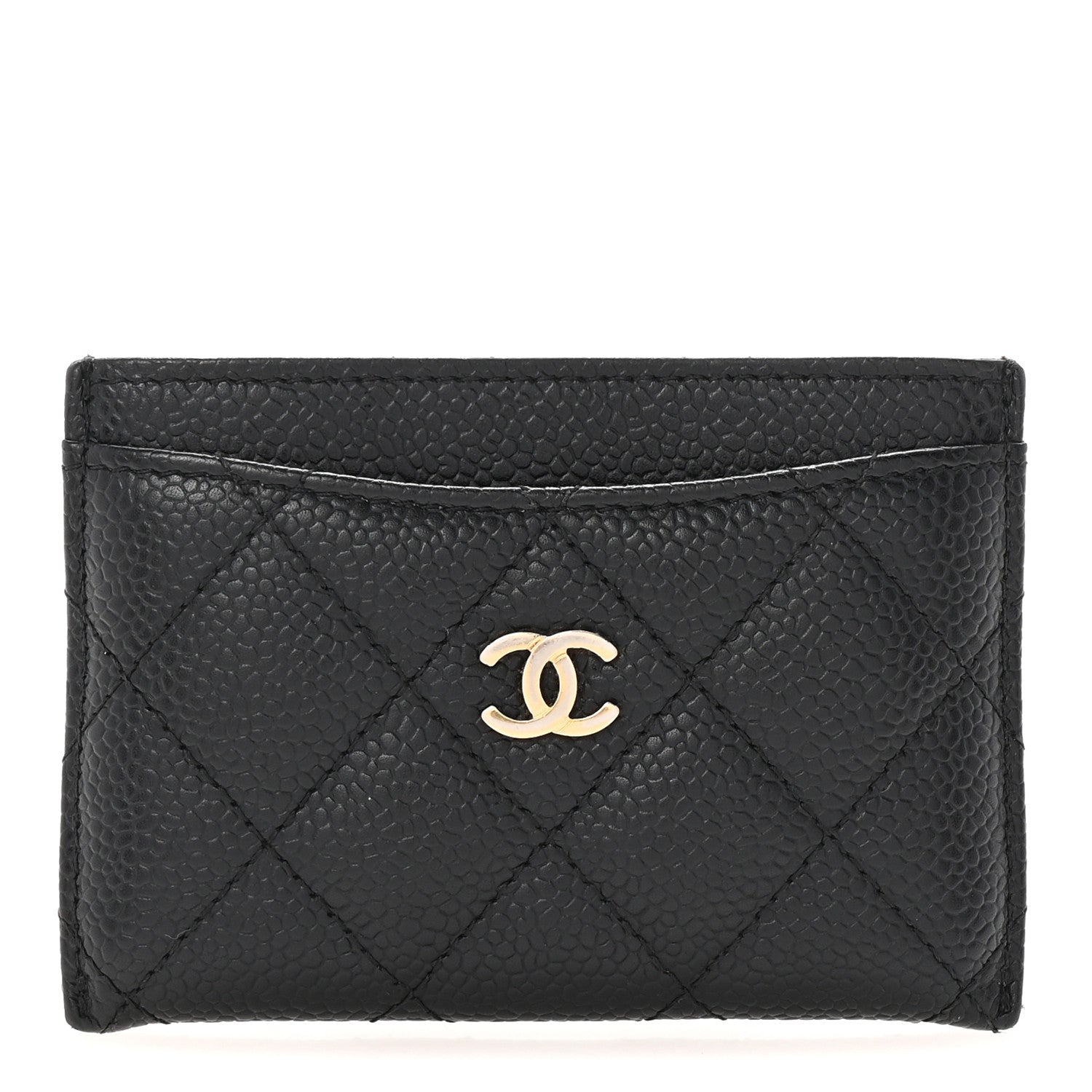 Chanel Caviar Quilted Card Holder Black 1 of 8