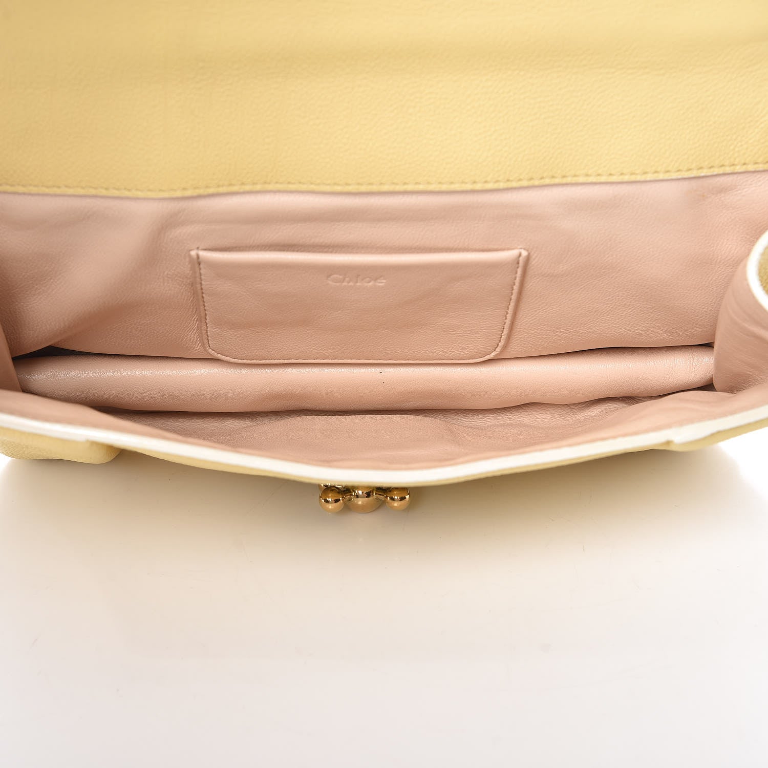 Chloe Goatskin Medium Elsie Shoulder Bag Sunlight 5 of 14