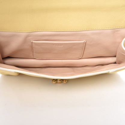 Chloe Goatskin Medium Elsie Shoulder Bag Sunlight 5 of 14