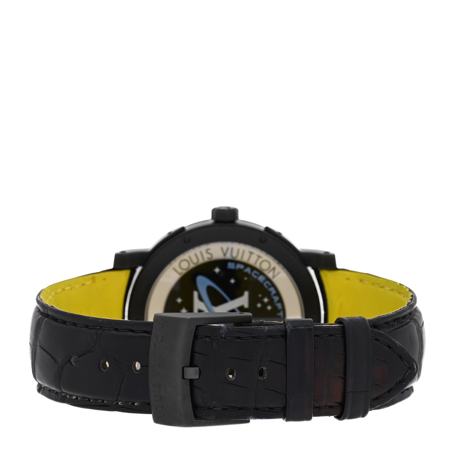 Louis Vuitton Stainless Steel Alligator 39mm Escale Time Zone Automatic Watch Grey 3 of 4