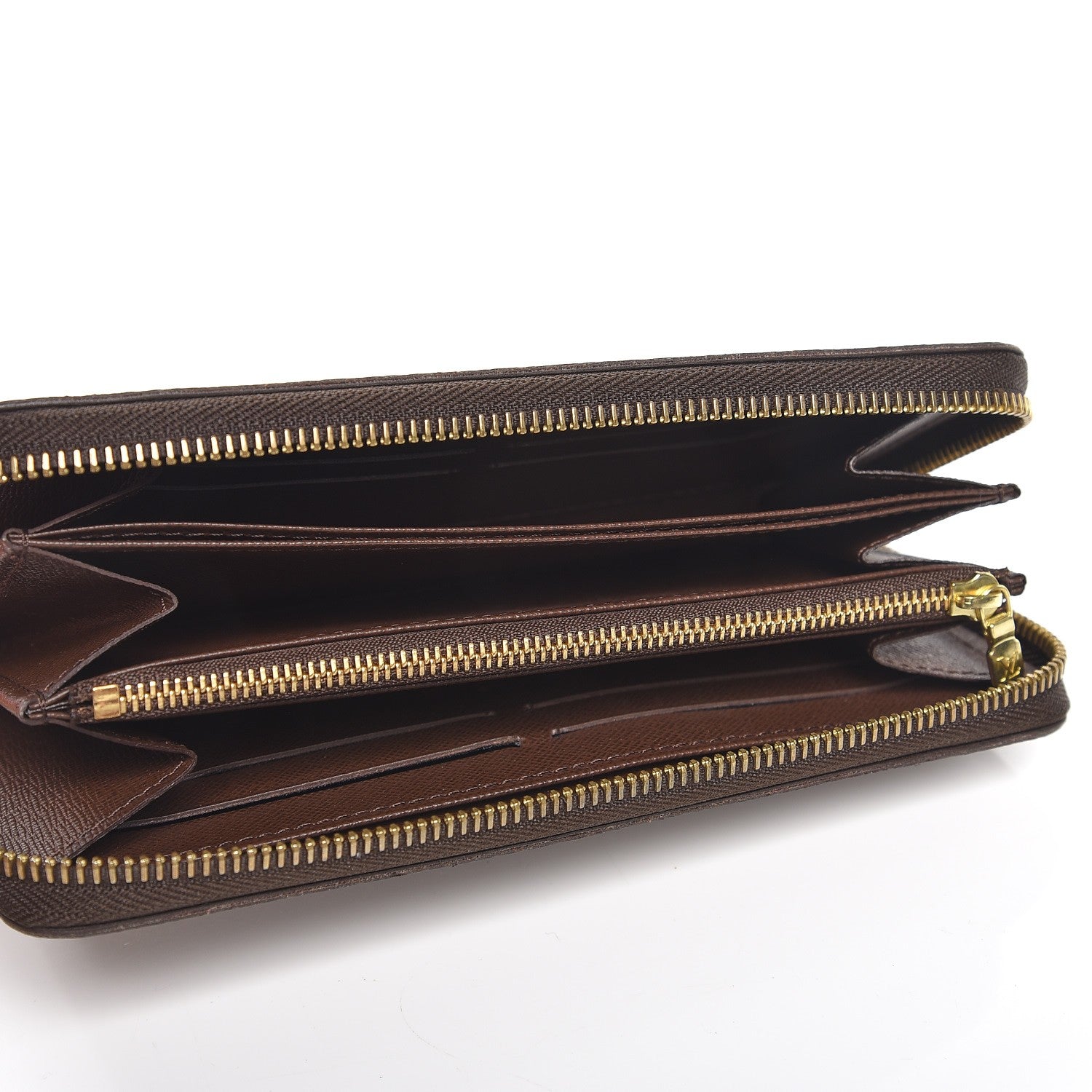 Louis Vuitton Damier Ebene Zippy Wallet 5 of 6