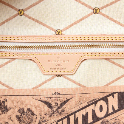 Louis Vuitton Damier Azur Summer Trunks Miami Neo Neverfull MM 7 of 12