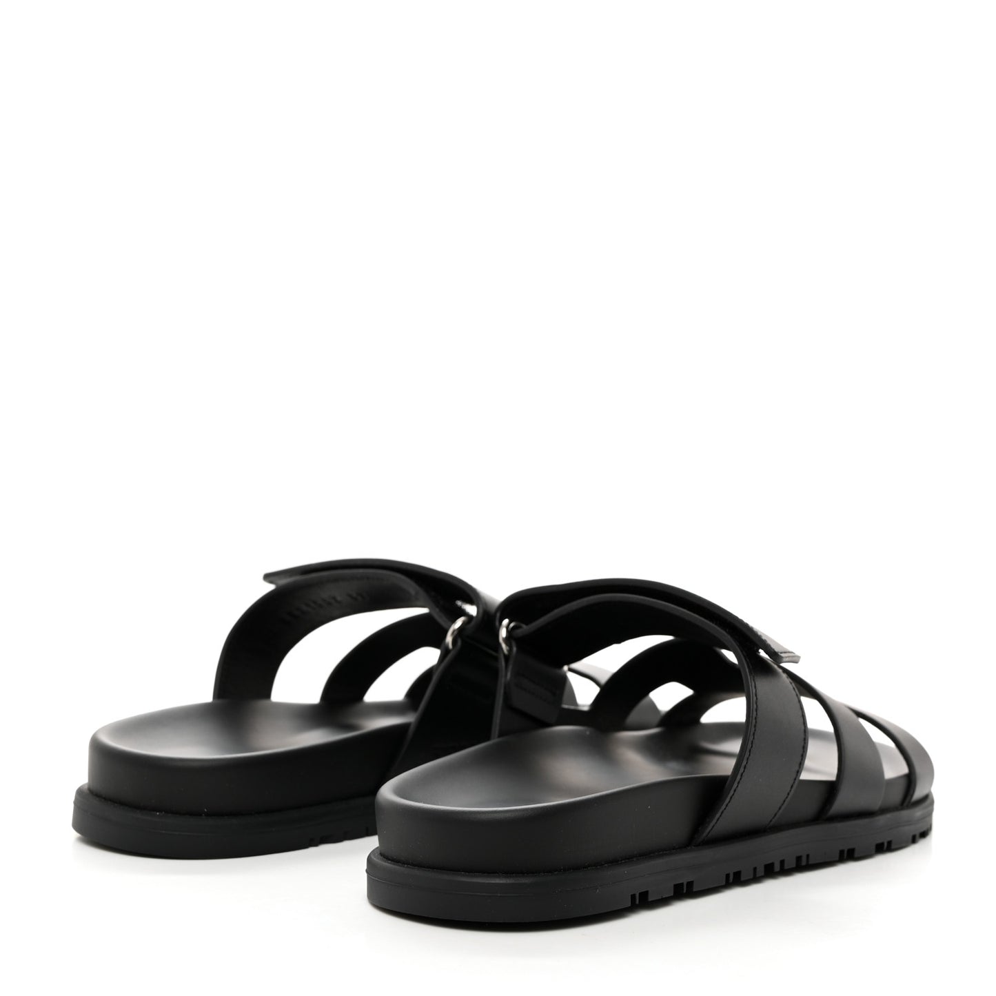 Calfskin Womens Chypre Sandals 37 Black