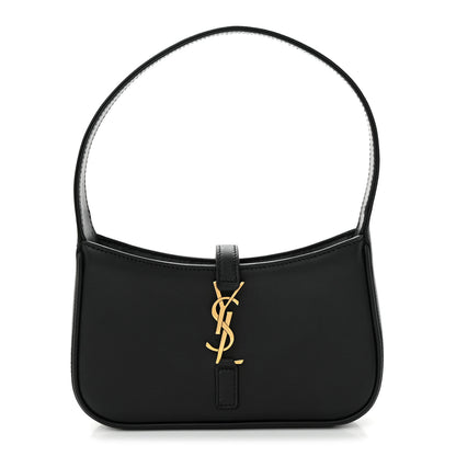 Saint Laurent Smooth Calfskin Le 5 A 7 Mini Hobo Black 1 of 11