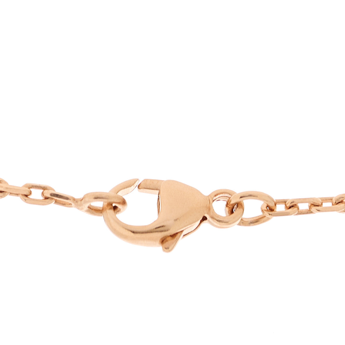 Hermes Lacquered Rose Gold Mini Pop H Pendant Necklace Black 5 of 6