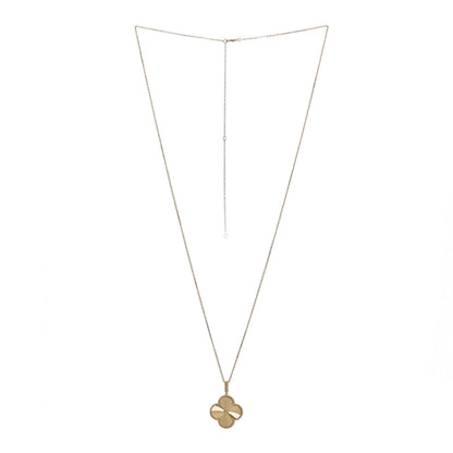Van Cleef & Arpels 18K Yellow Gold Guilloche Magic Alhambra Long Necklace 3 of 5