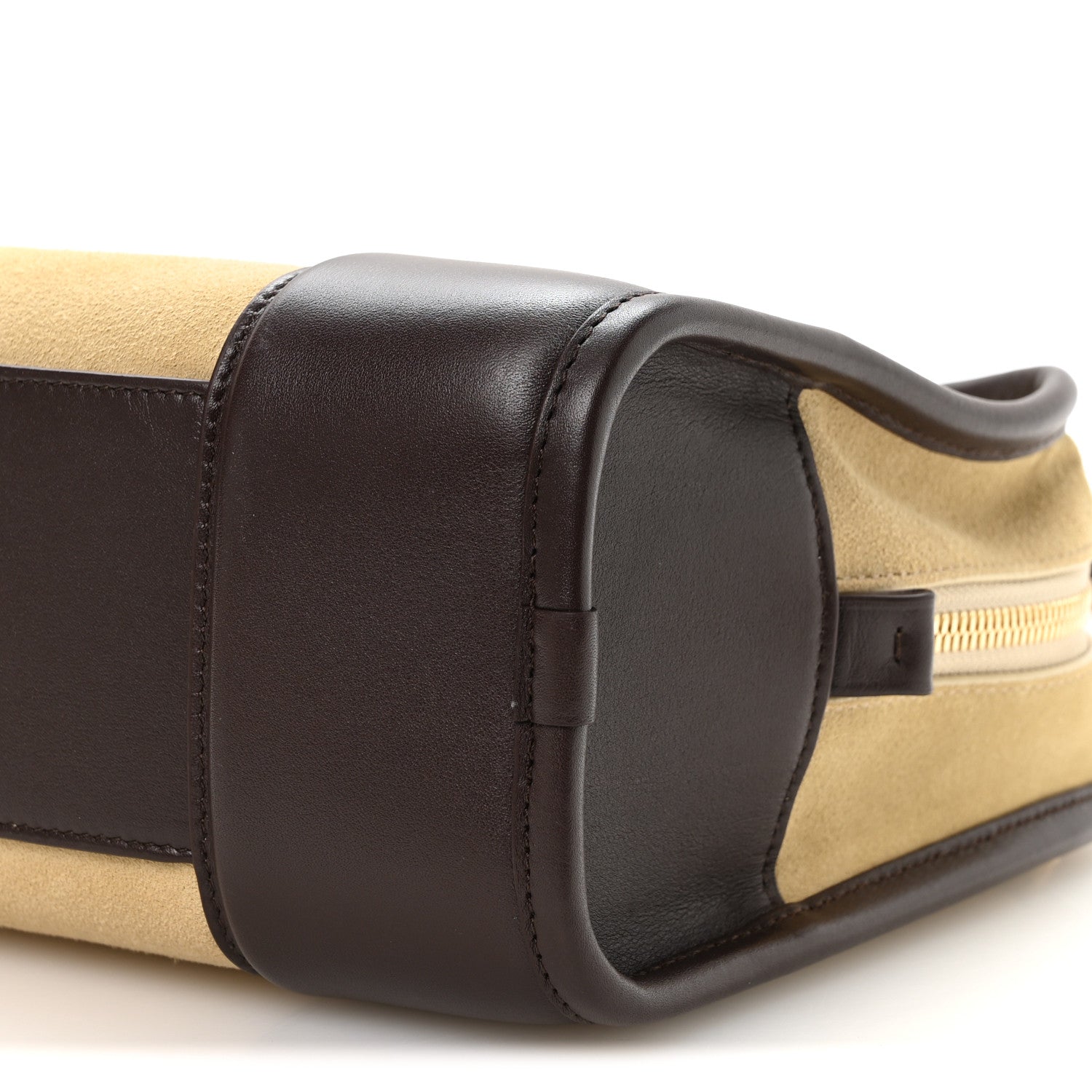 Loewe Suede Calfskin Amazona Small 180 Oro Chocolate 10 of 11