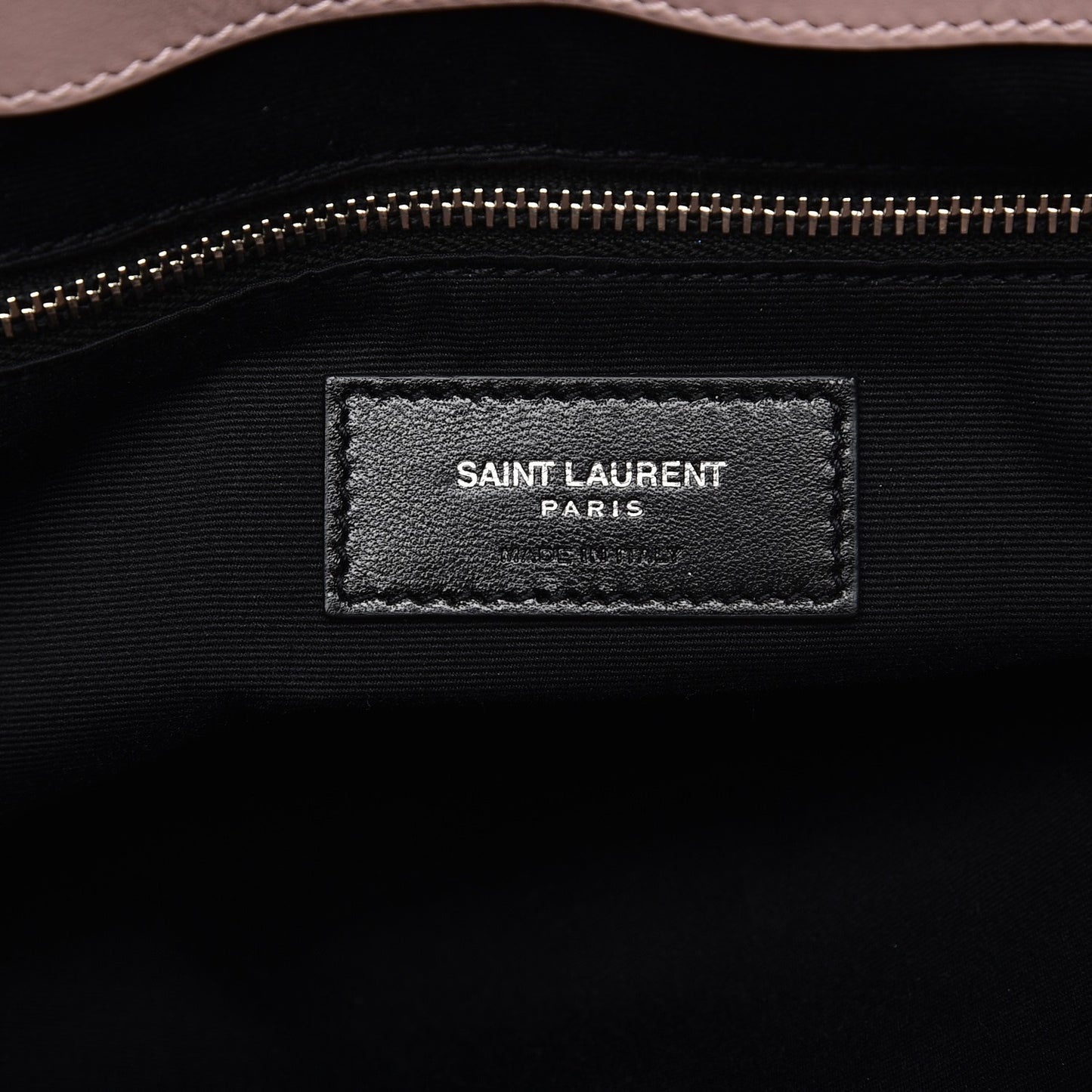 Calfskin Y Quilted Monogram Large Loulou Chain Satchel Pale Blush