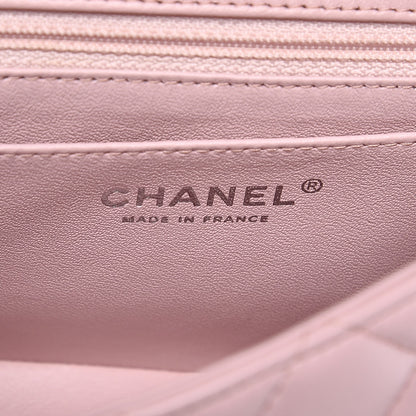 Chanel Lambskin Quilted Mini Square Flap Light Pink 6 of 7