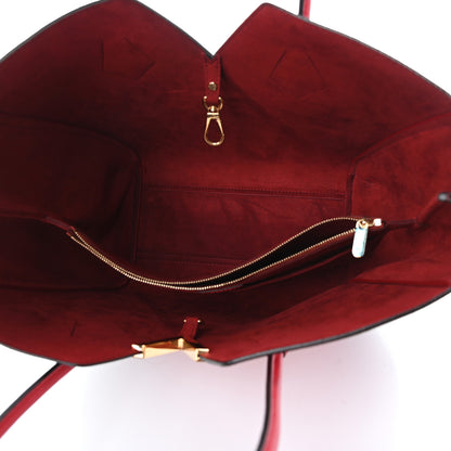 Louis Vuitton Calfskin Monogram Kimono Tote Cherry 5 of 9