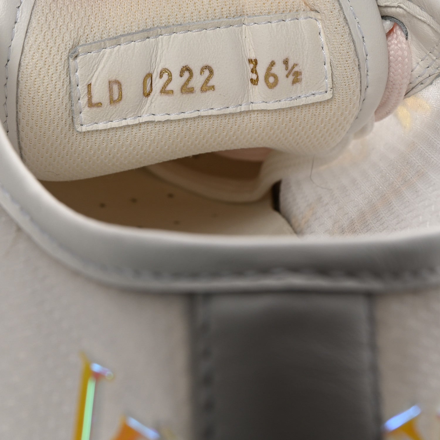 Louis Vuitton Iridescent Technical Mesh Monogram LV Squad Low Top Sneakers 36.5 Rose Clair 9 of 9