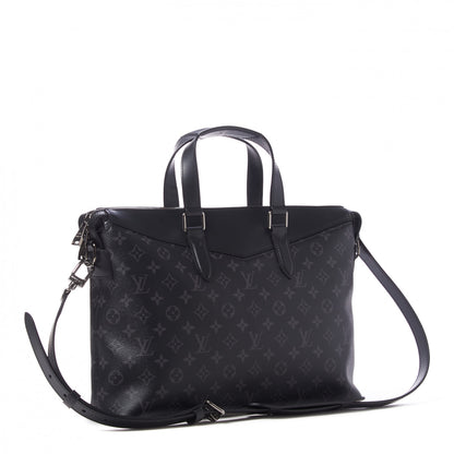 Louis Vuitton Monogram Eclipse Explorer Briefcase 3 of 10